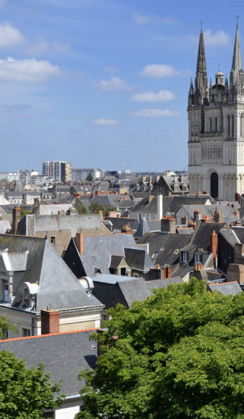Cathedral Saint Maurice at Angers in France Location appartement et maison GUEST ADOM ANGERS