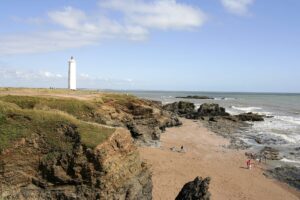 La côte vendéenne vers Saint Hilaire de Riez Saint Hilaire de Riez en Vendée
