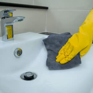ménage location - poussières lavage
